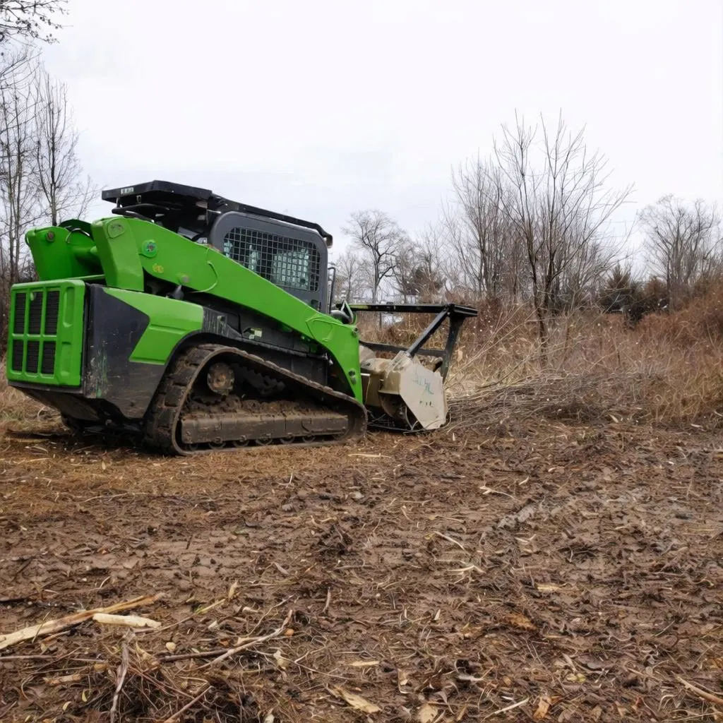Lot clearing and underbrush removal